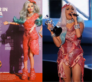 Леди Гага стала куклой Барби