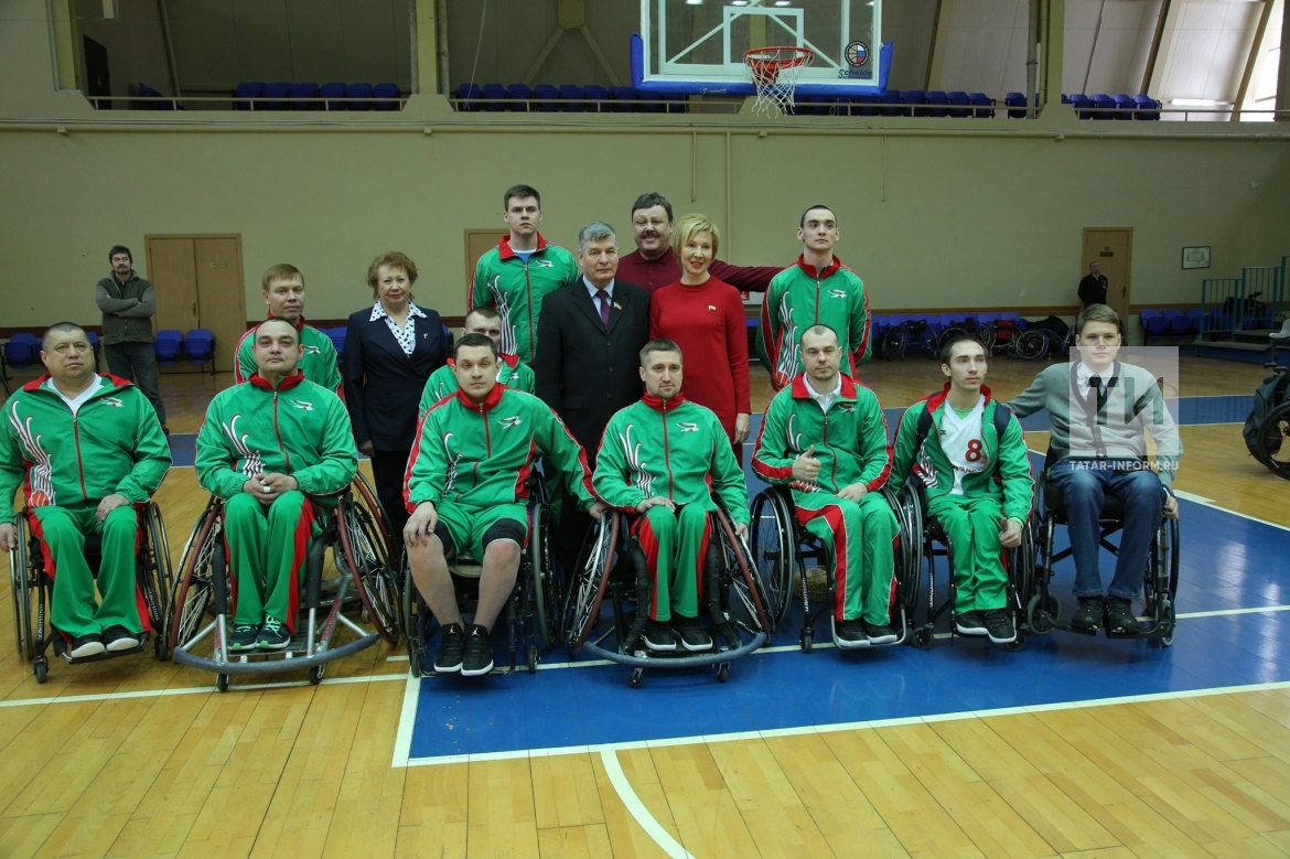 Открытие Чемпионата России по баскетболу на колясках