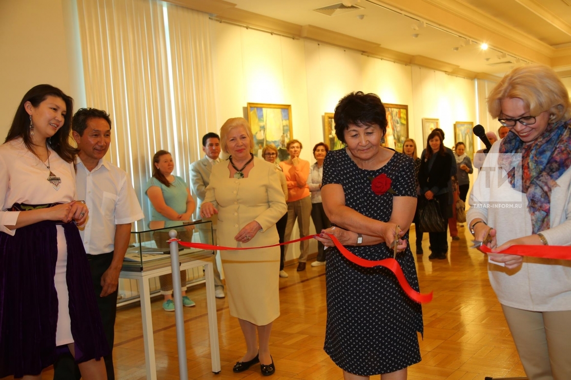 Открытие выставки киргизских художников