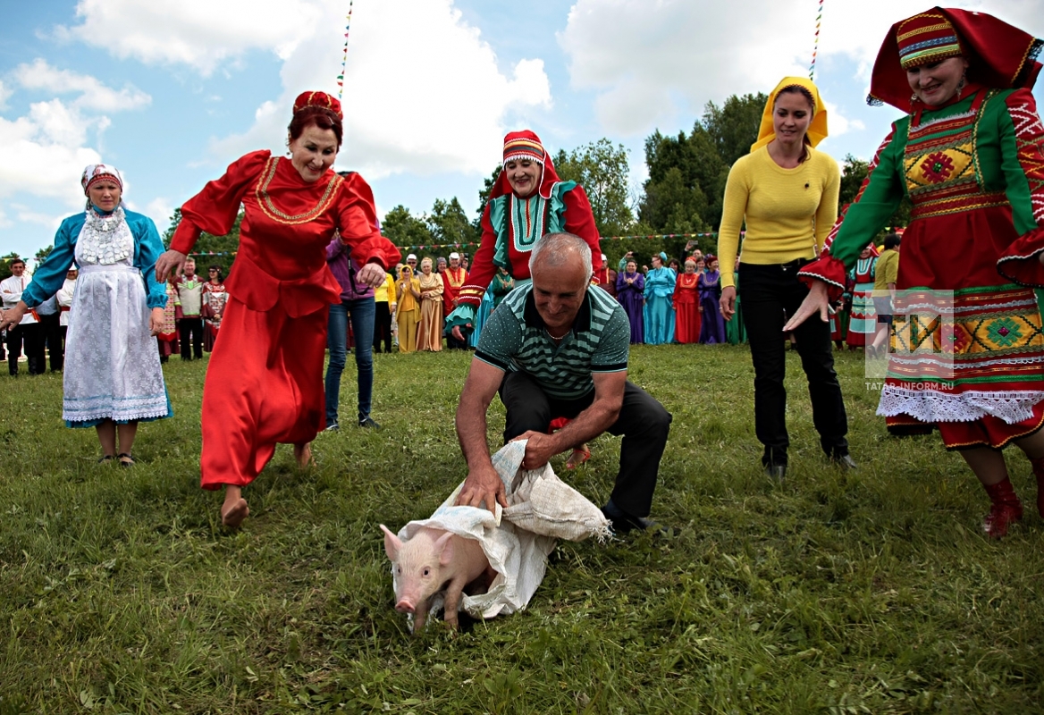 Республиканский праздник удмуртской культуры Гырон Быдтон 2017 в деревне Енабердино