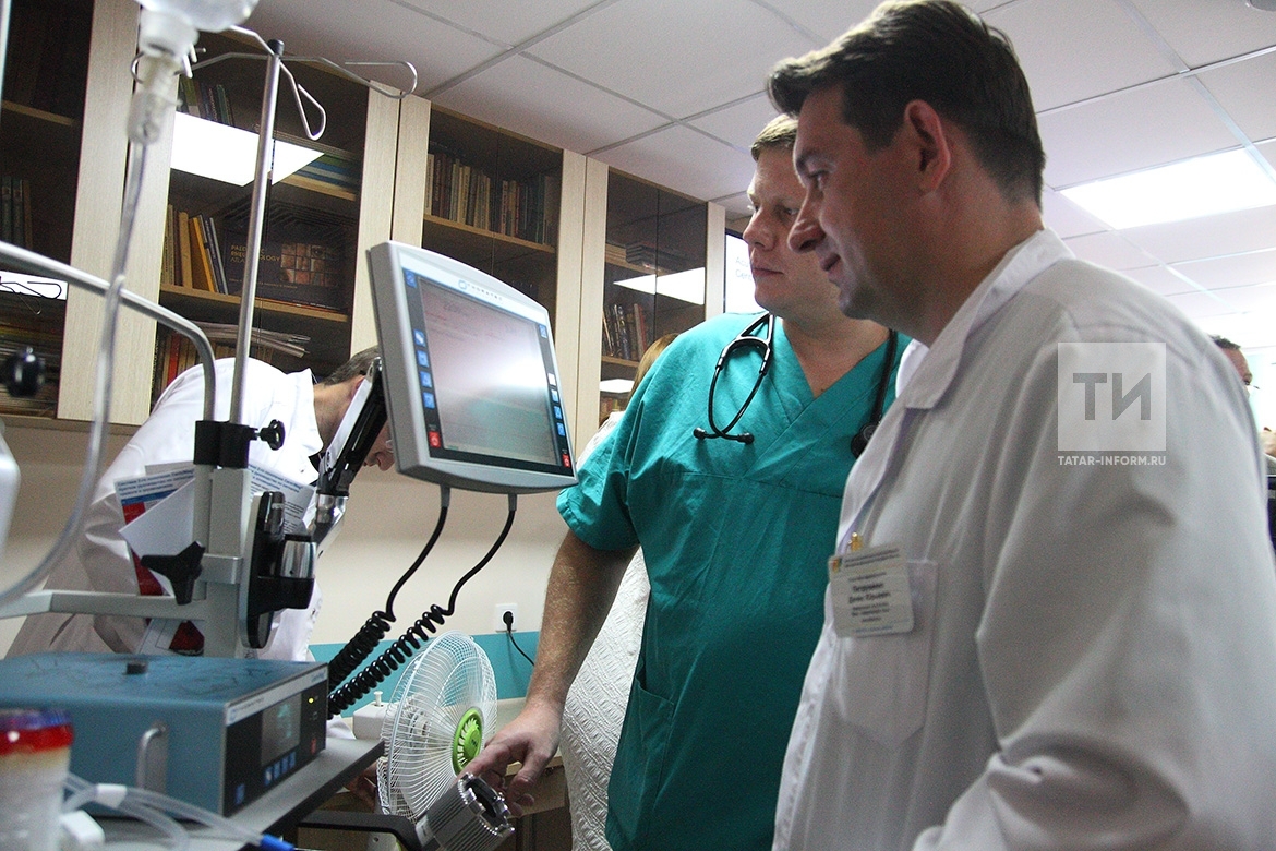 Передача высокотехнологичного медицинского оборудования для экстренного кровообращения для ДРКБ