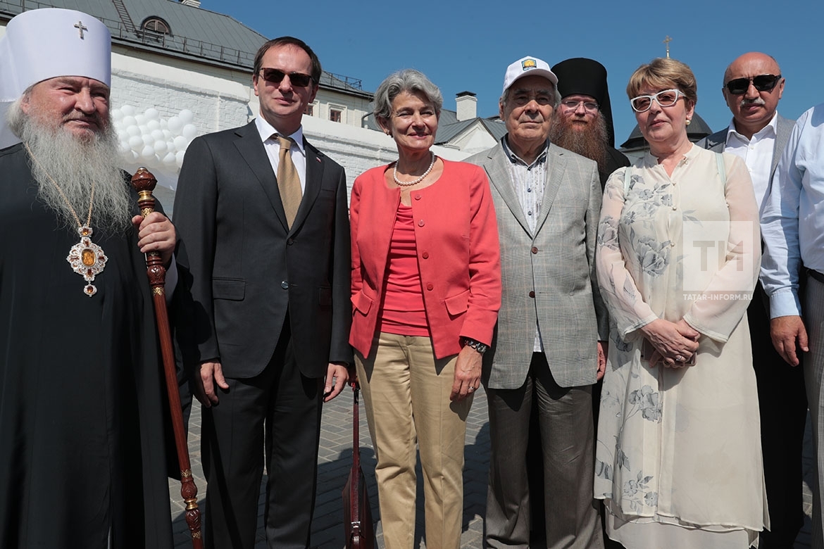 Посещение директором ЮНЕСКО Ириной Боковой острова-град Свияжск