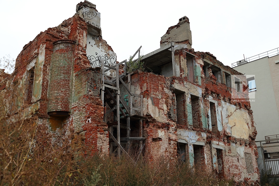 Развалины домов Баумана 32 и 34