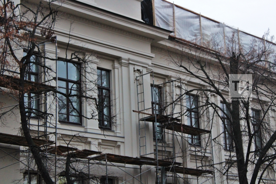 Завершение первого этапа реставрации здания ГИДУВа в Казани