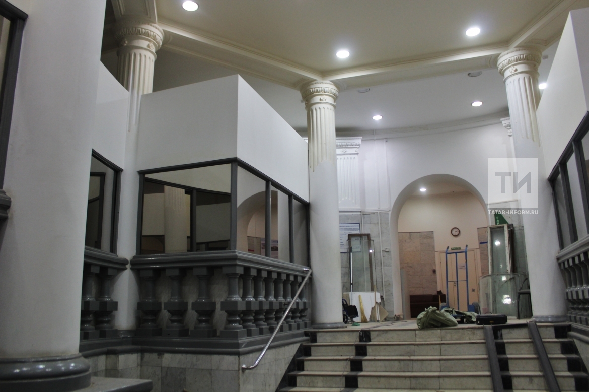 Завершение первого этапа реставрации здания ГИДУВа в Казани