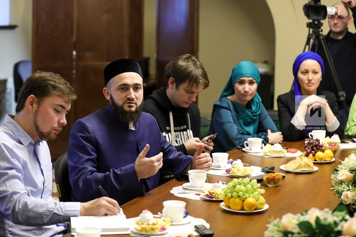 Встреча, муфтия РТ Камиля Самигуллина с журналистами
