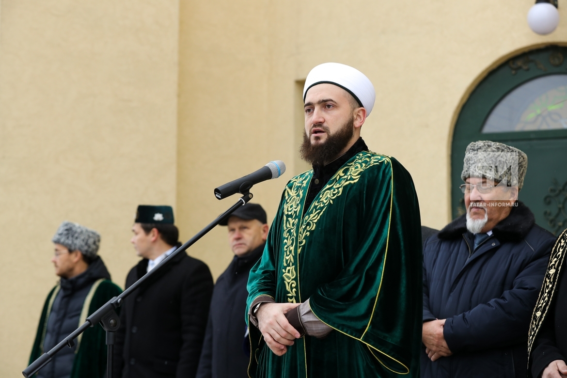 Зеленодольск. Церемония открытия Соборной мечети «Джамигъ» 