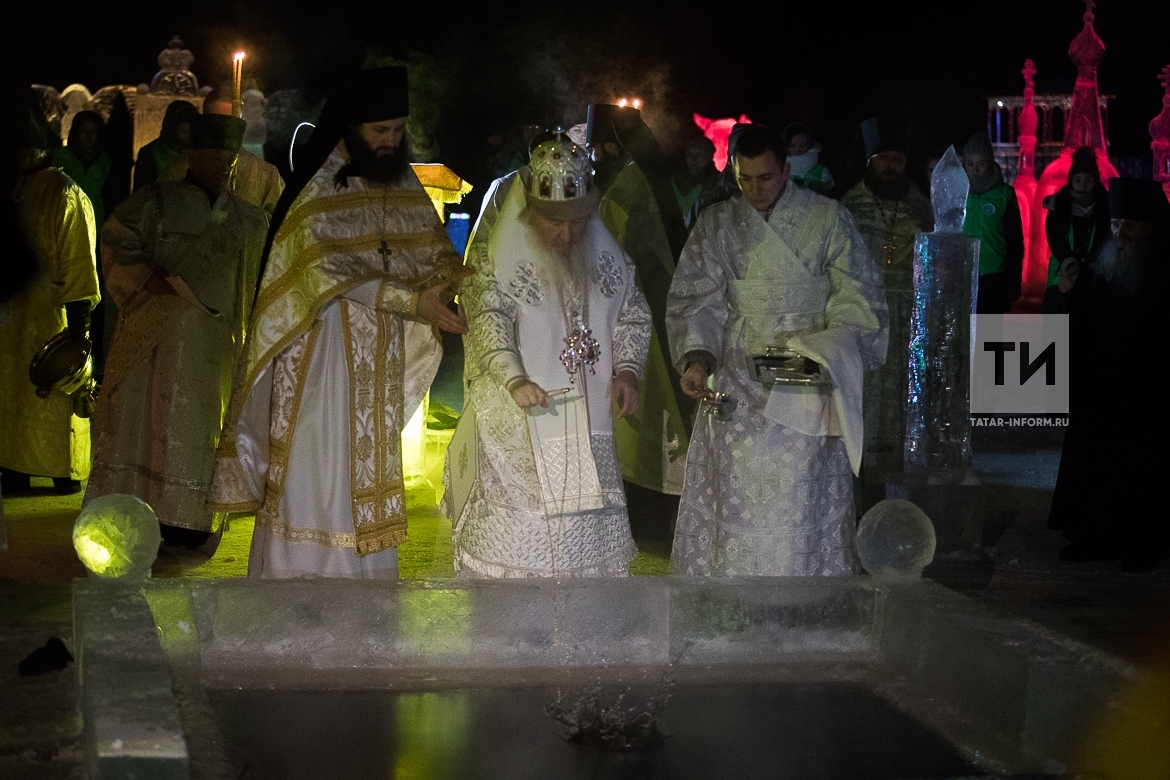 Праздник Крещения Господня в Раифском манастыре