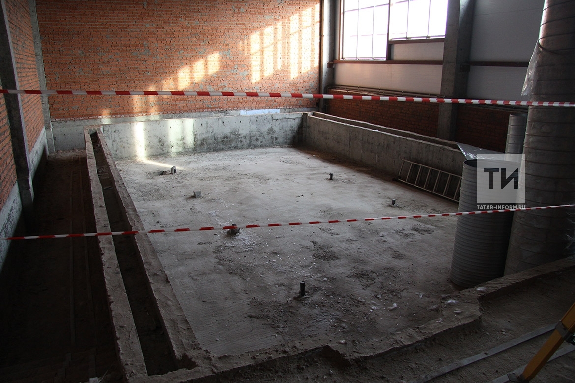 Строительство бассейна в Пестрецах